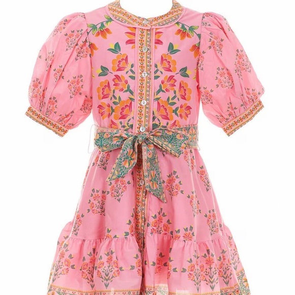 A Loves a Girls Other - A Loves A Girls ❤️2XHOST PICK❤️ “Bubble Sleeve Floral Dress in pink" NWT